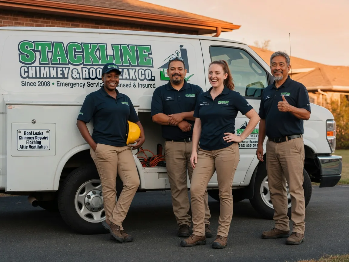 Chimney flashing repair company in Baltimore, OH